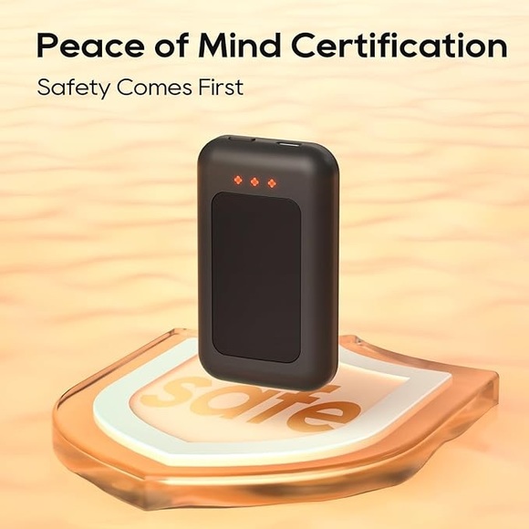 New Rechargeable Hand Warmers, 2 Pack 6400mAh - Picture 3 of 5